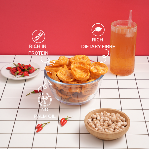 Thai Chilli Protein Popped Chips