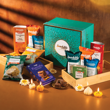 Festive Treats Diwali Hamper | Box of 12 Snacks
