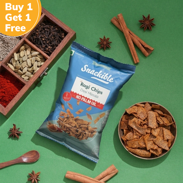 Desi Masala Ragi Chips | Source of Calcium
