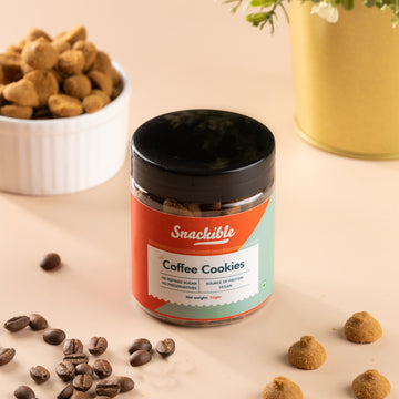 Coffee Cookies | No Refined Sugar