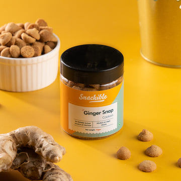 Ginger Snap Cookies | No Refined Sugar