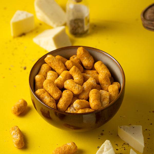 Herbs & Cheese Chickpea Puffs