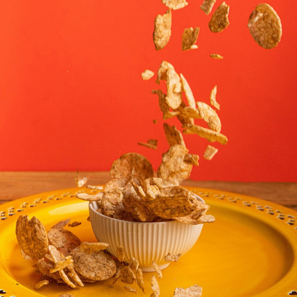 Himalayan Pink Salt and Pepper Popped Chips