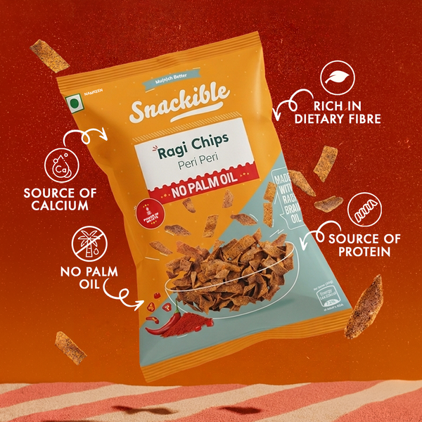 Peri Peri Ragi Chips | Source of Calcium