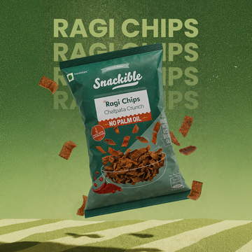 Chatpata Crunch Ragi Chips | Source of Protein