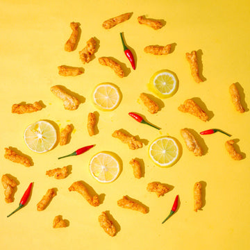 Lemon Chilli Baked Crunchies | Source of Protein