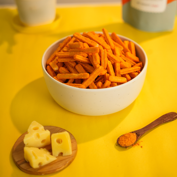 Cheddar Cheese Millet Fingers | Source of Protein