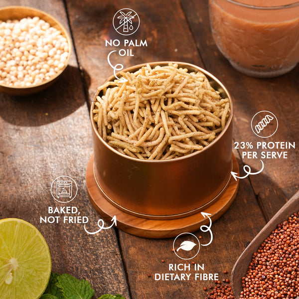 Pudina Protein Baked Bhujia | 23% Protein per serve