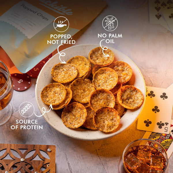 Thai Chilli Quinoa Chia Popped Chips | Source of Protein
