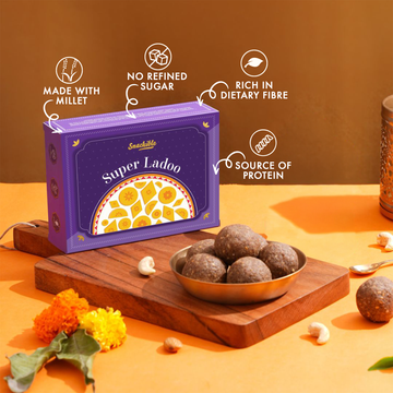 Millet Ladoo | Made with 43% Millets