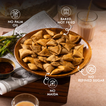 Baked Mini Samosa | Source of Protein
