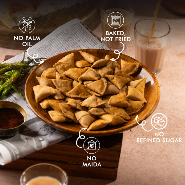Baked Mini Samosa | Source of Protein