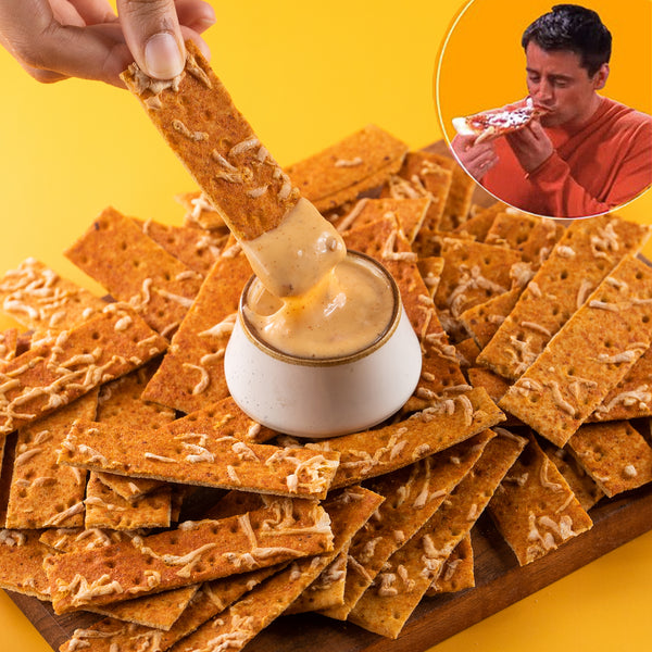 Joey’s Special Combo – 5 Packs of Baked Pizza Sticks with Cheesy Jalapeño Dip