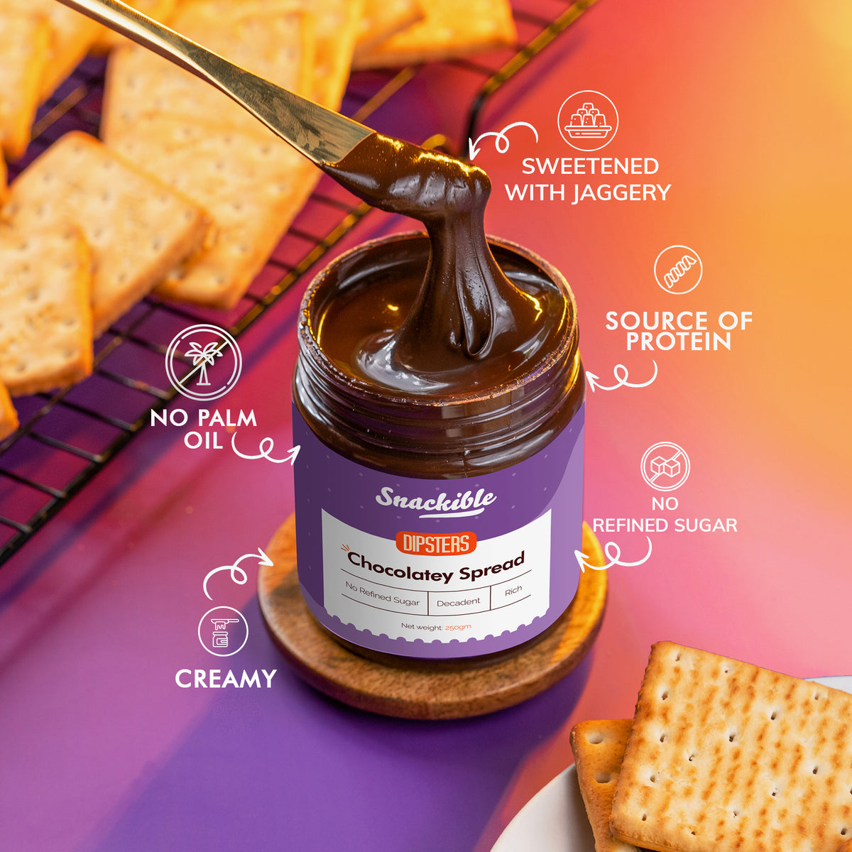 Chocolatey Spread | No Refined Sugar