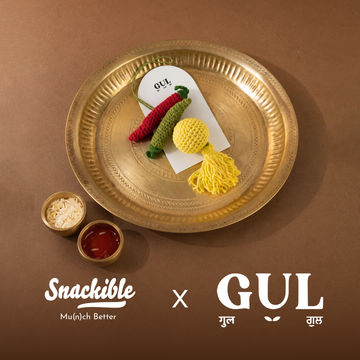 🧿 Gul Jaipur Crochet Nimbu Mirchi Charm