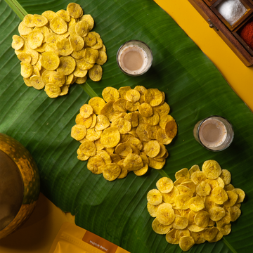 Salted Banana Chips | Made with Nendran Bananas