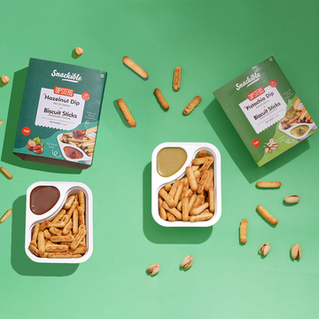 Dipsters - Pistachio & Hazelnut Mini Dipsters Combo | No Refined Sugar