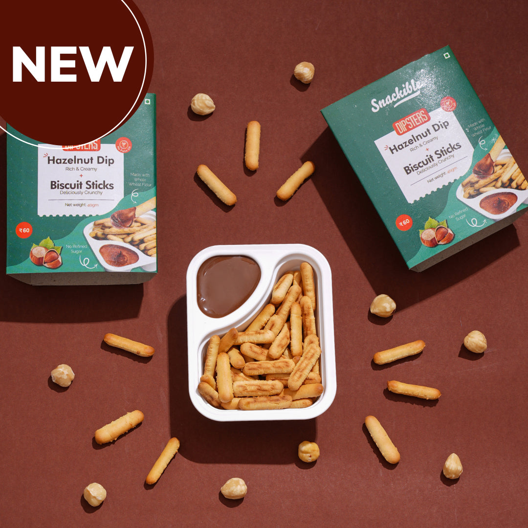 Dipsters - Hazelnut Dip with Sticks