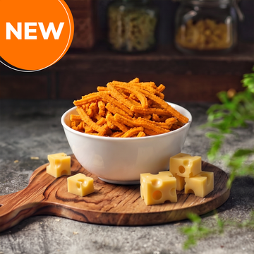 Cheddar Cheese Protein Chakli | 18% Protein Per Serve