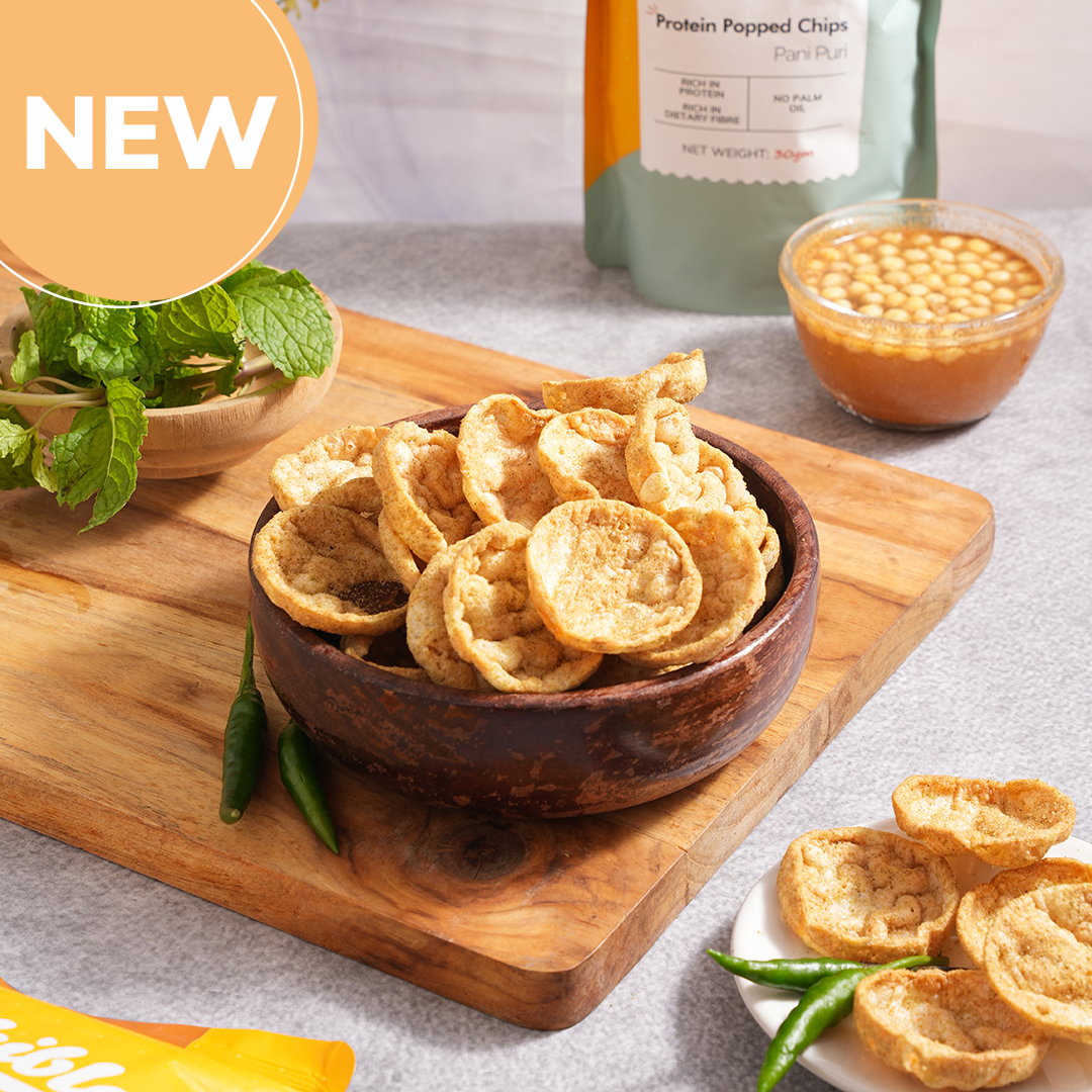 Pani Puri Protein Popped Chips