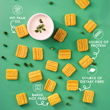 Sour Cream and Onion Multigrain Chips | Souce of Protein