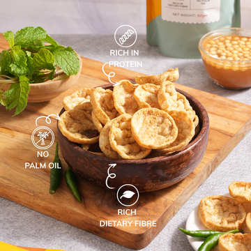 Pani Puri Protein Popped Chips