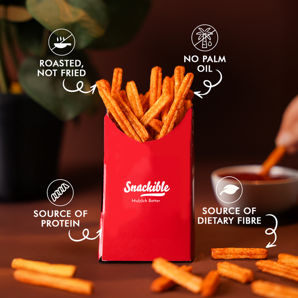 Chatpata Masala Millet Fingers | Source of Protein